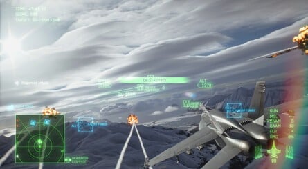 Ace Combat 8: Wings of Theve Screenshot