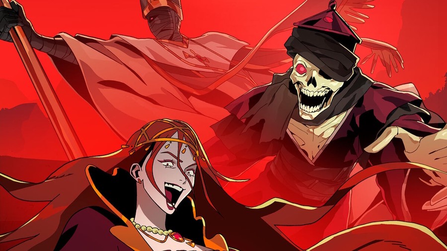 Vampire Survivors Legacy of The Bloodmoon Key Art
