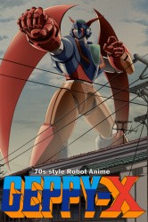 70s-style Robot Anime Geppy-X Cover