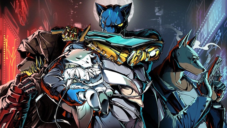 Kusan: City of Wolves Key Art