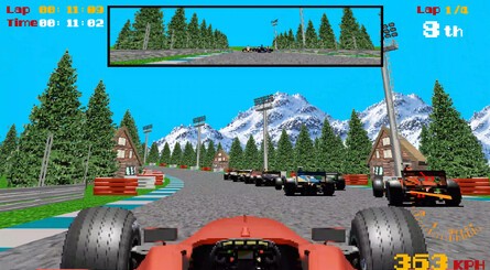 Formula 2.5 Is A Tribute To The Sega 'Super Scaler' Arcade Racers Of Yore 1