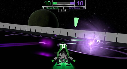 Space Hockey: Tron Meets Rocket League In This Stellar Competition. 3