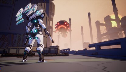 Acrobatic Mecha Shooter Code RAPID Debuts a Steam Demo and Pirouettes onto Kickstarter
