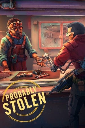 Probably Stolen - Cyberpunk Shopkeeper Sim (PC) Cover