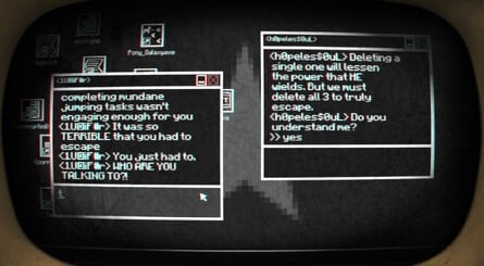 Pony Island Screenshot