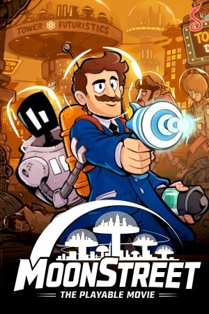 MoonStreet: The Playable Movie (PC) Cover