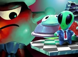Run a Galactic Gambling Abduction Racket in the Utterly Bonkers demo for John Gleep