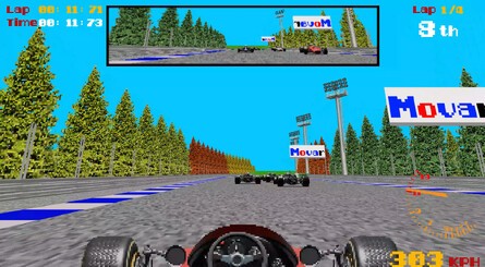 Formula 2.5 Is A Tribute To The Sega 'Super Scaler' Arcade Racers Of Yore 1