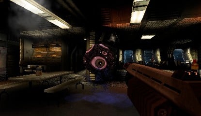 Alien Resurrection's Spirit Lives On in PS1-Styled Space Horror Shooter Derelikt