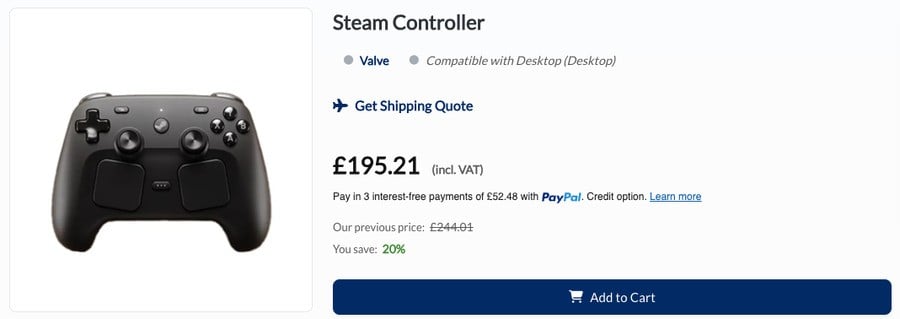 Steam Controller Price Spikes After Valve Says New Orders Won't Arrive Until 2027 3