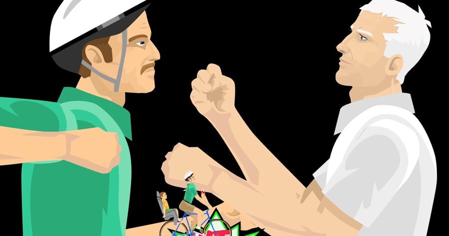 16 Years Later, Gore-Filled Racing Sandbox Happy Wheels Collides With Steam 1