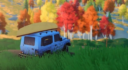 Embark On A Relaxing Journey "Over The Hill" With Your Friends In Your Trusty Classic 4x4 5