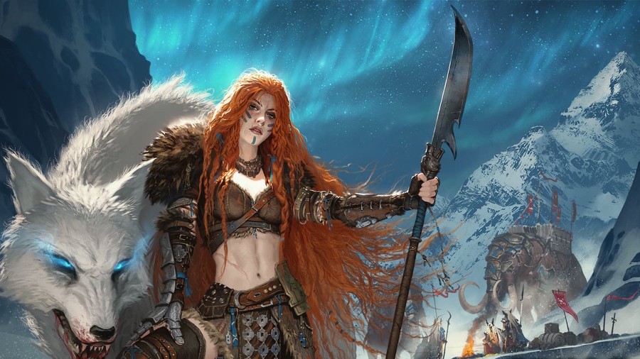 Grim Dawn: Fangs of Asterkarn Key Art